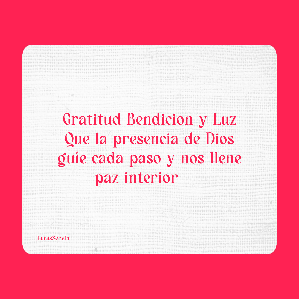 Agradecimiento a San Expedito