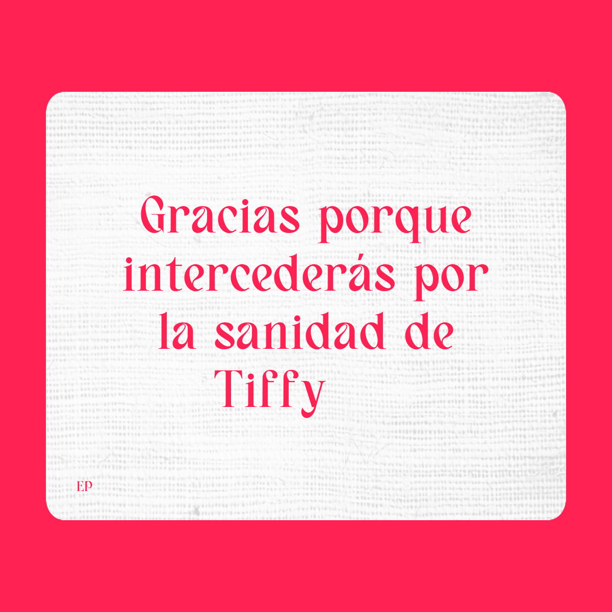 Agradecimiento a San Expedito