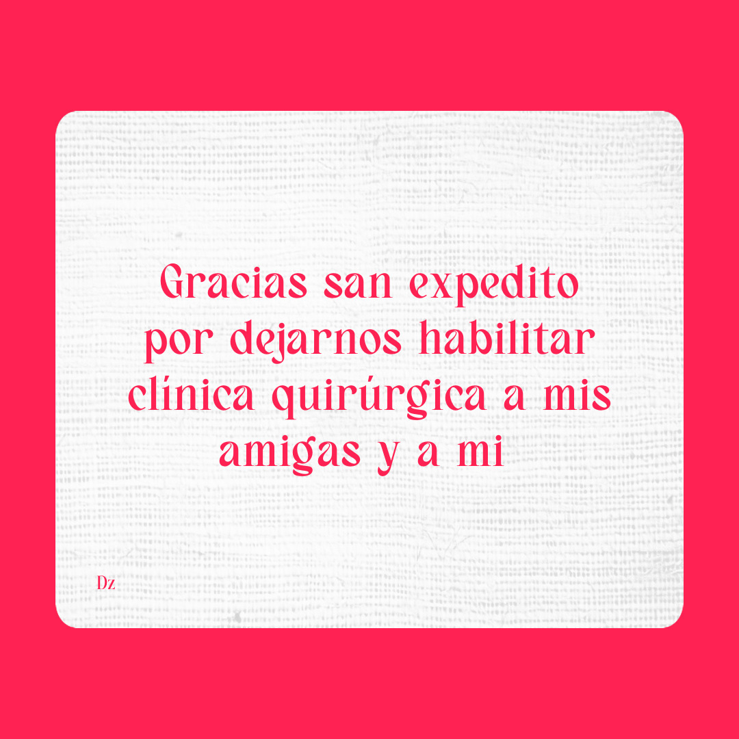 Agradecimiento a San Expedito