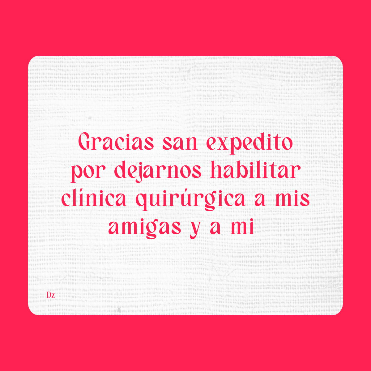 Agradecimiento a San Expedito