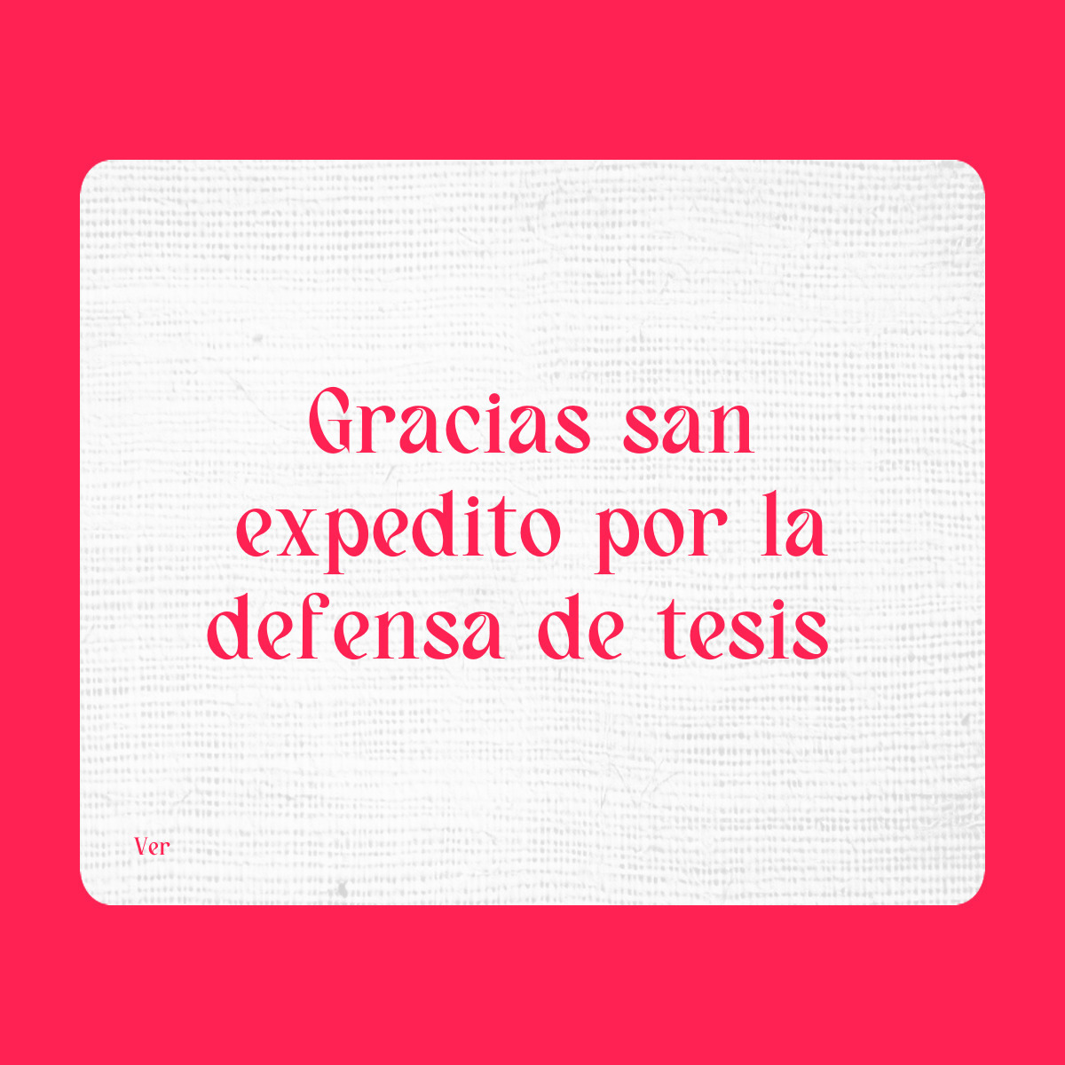 Agradecimiento a San Expedito