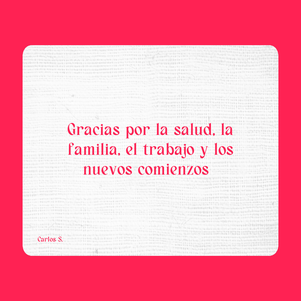 Agradecimiento a San Expedito