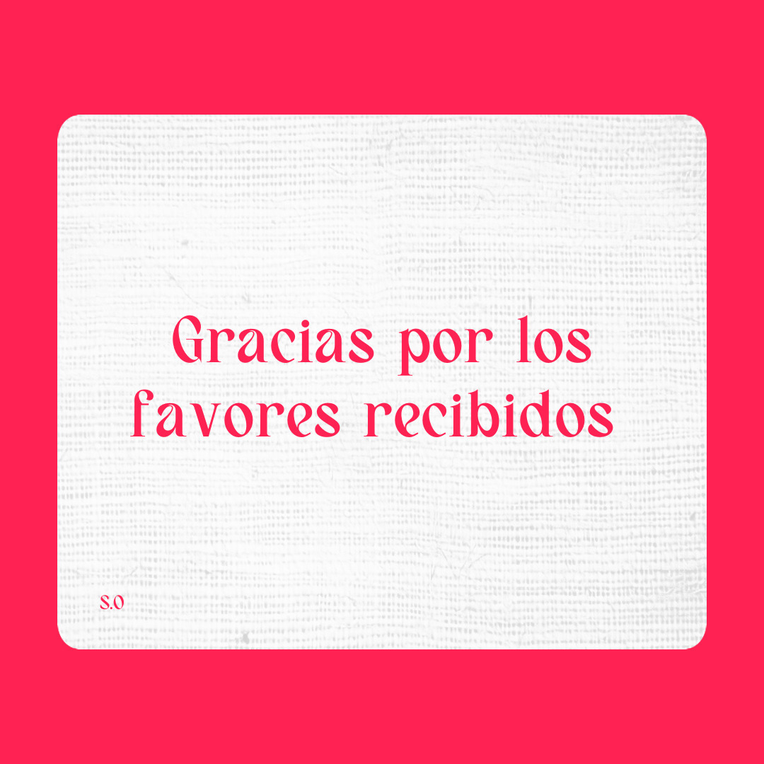 Agradecimiento a San Expedito